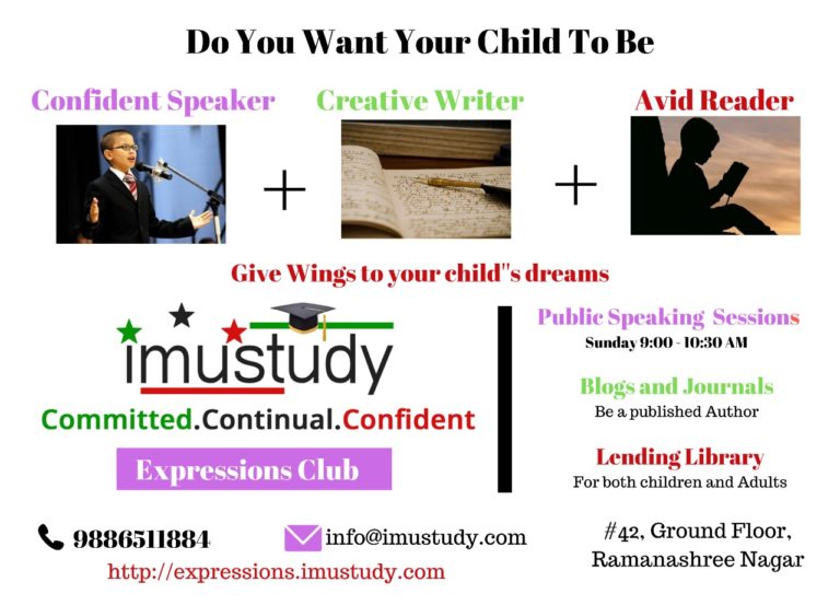 imustudy expressions club for children